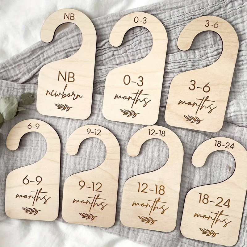 Baby Nursery Uniform - 7 séparateurs de placard pour bébé