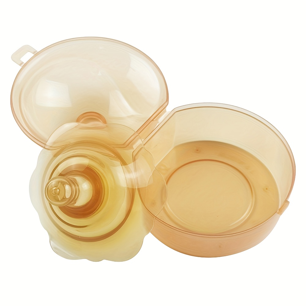 Nursing Cover Breastfeeding - Protège-mamelons en silicone double couche, couvre-mamelons