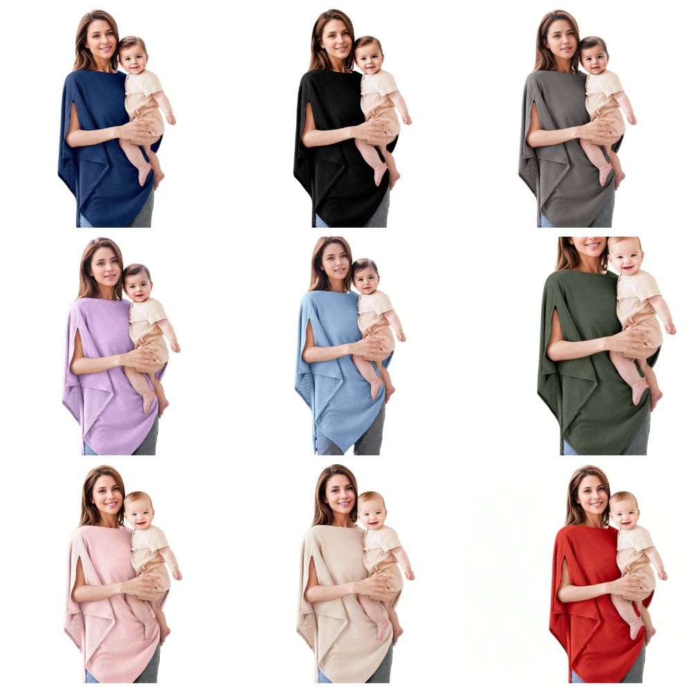 Nursing Cover Breastfeeding - Couverture d'allaitement douce et respirante en