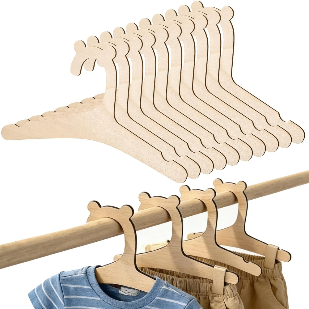Baby Nursery Uniform - Lot de 10/20 cintres créatifs en