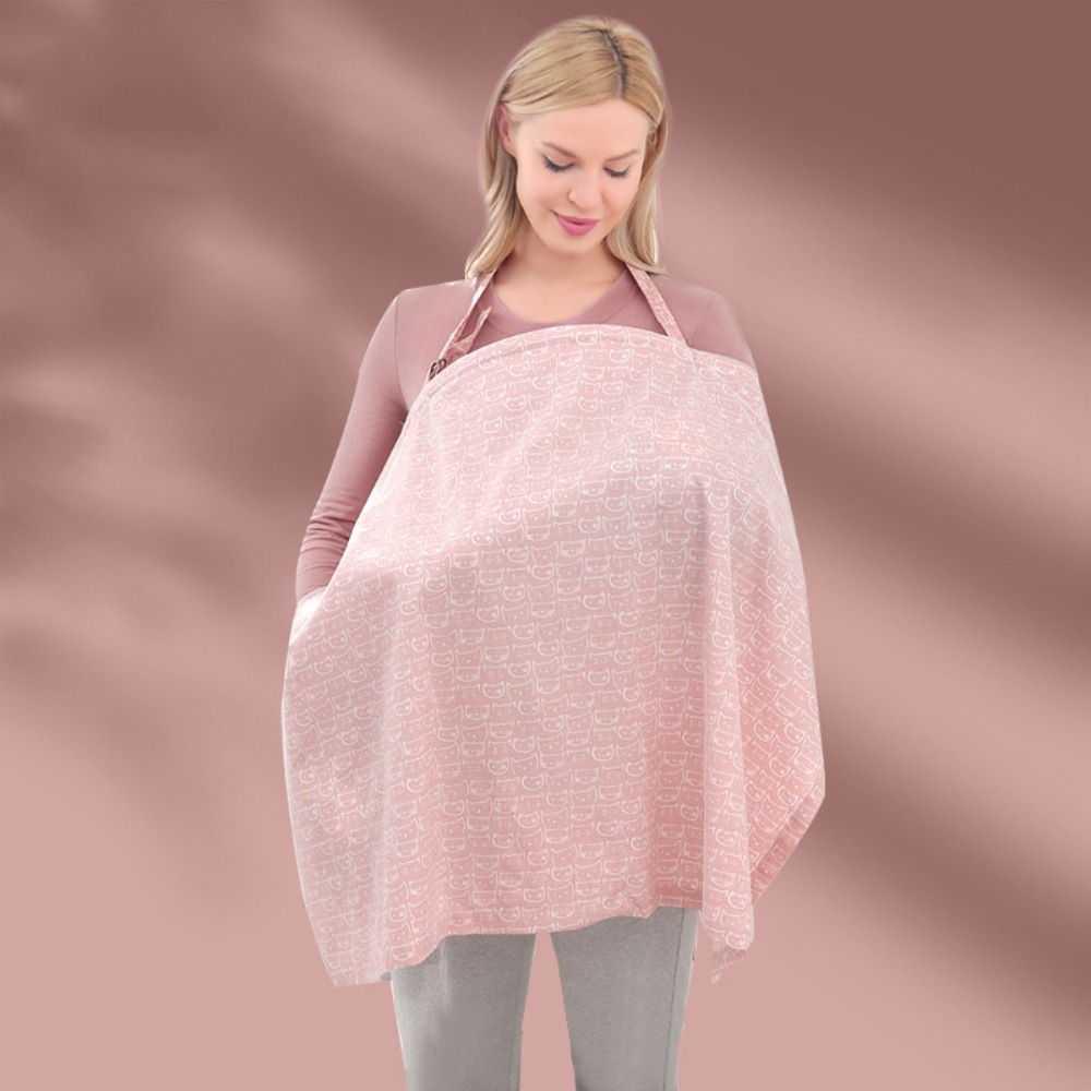 Nursing Cover Breastfeeding - Couverture d'allaitement respirante en maille, en