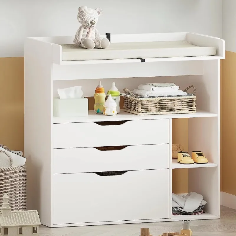 Baby Nursery Table - Table à langer contemporaine minimaliste en