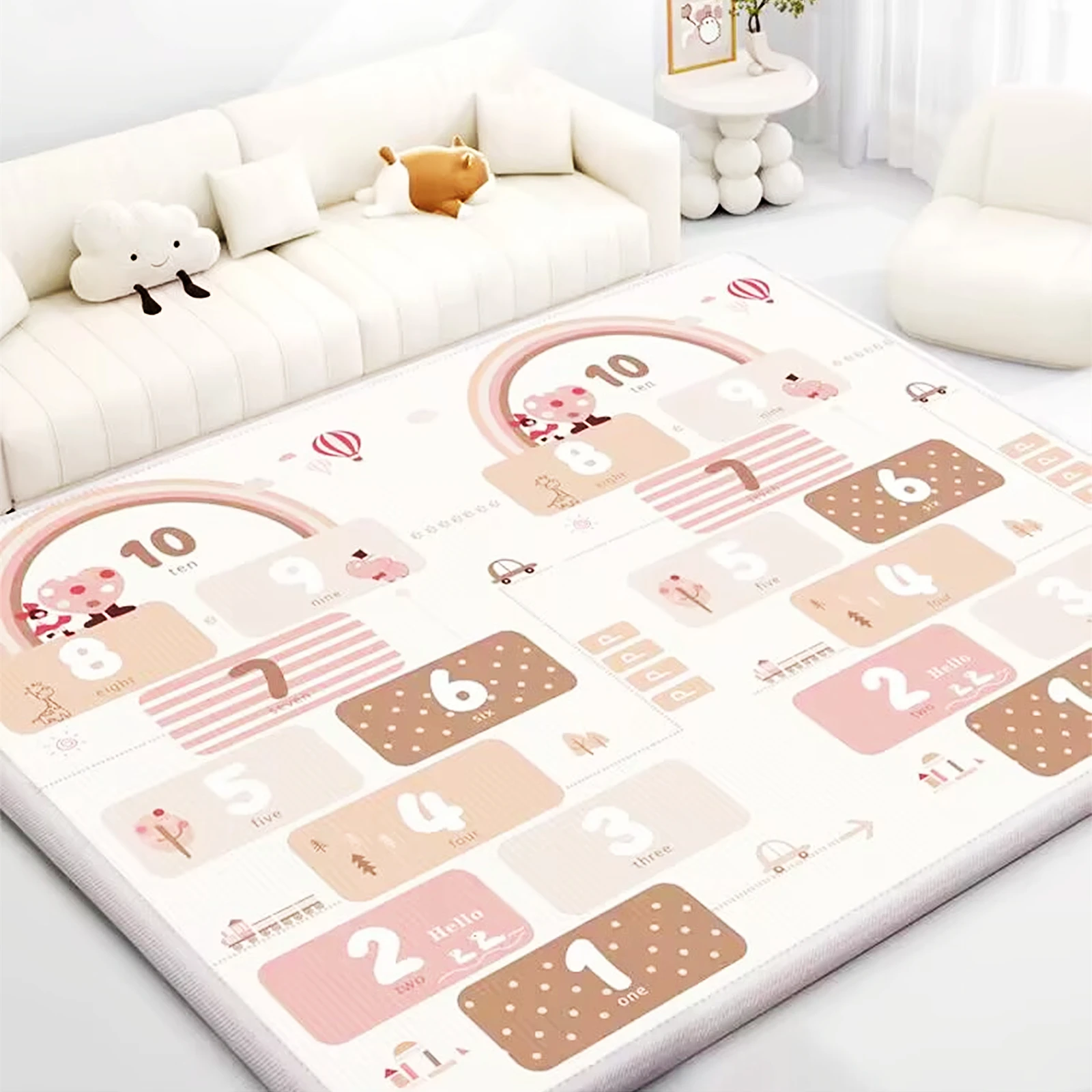 Baby Nursery Carpet - Tapis de jeu pour enfants de