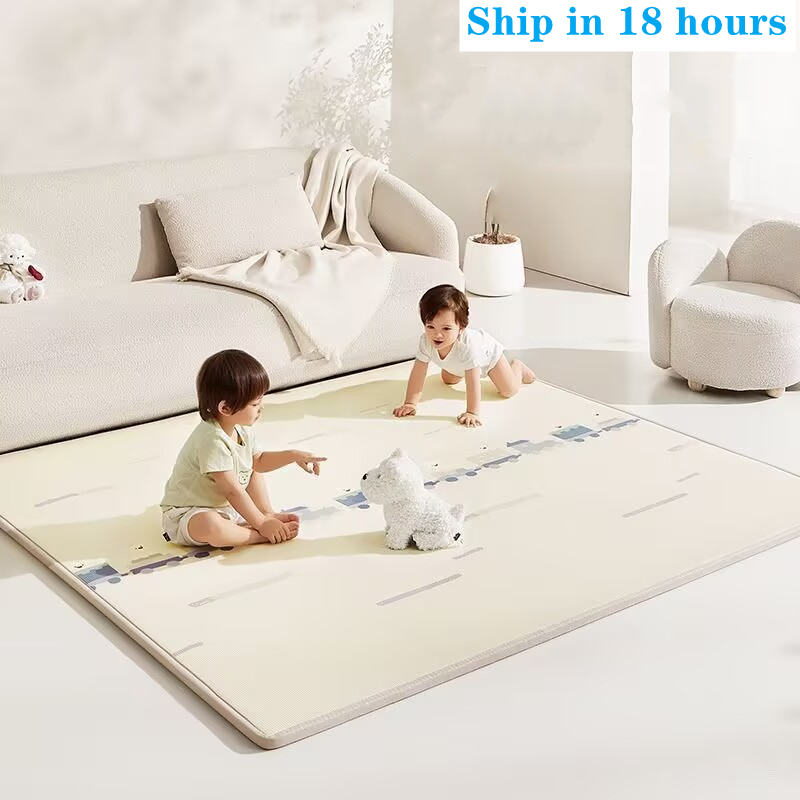 Baby Nursery Carpet - Tapis de jeu épais en forme