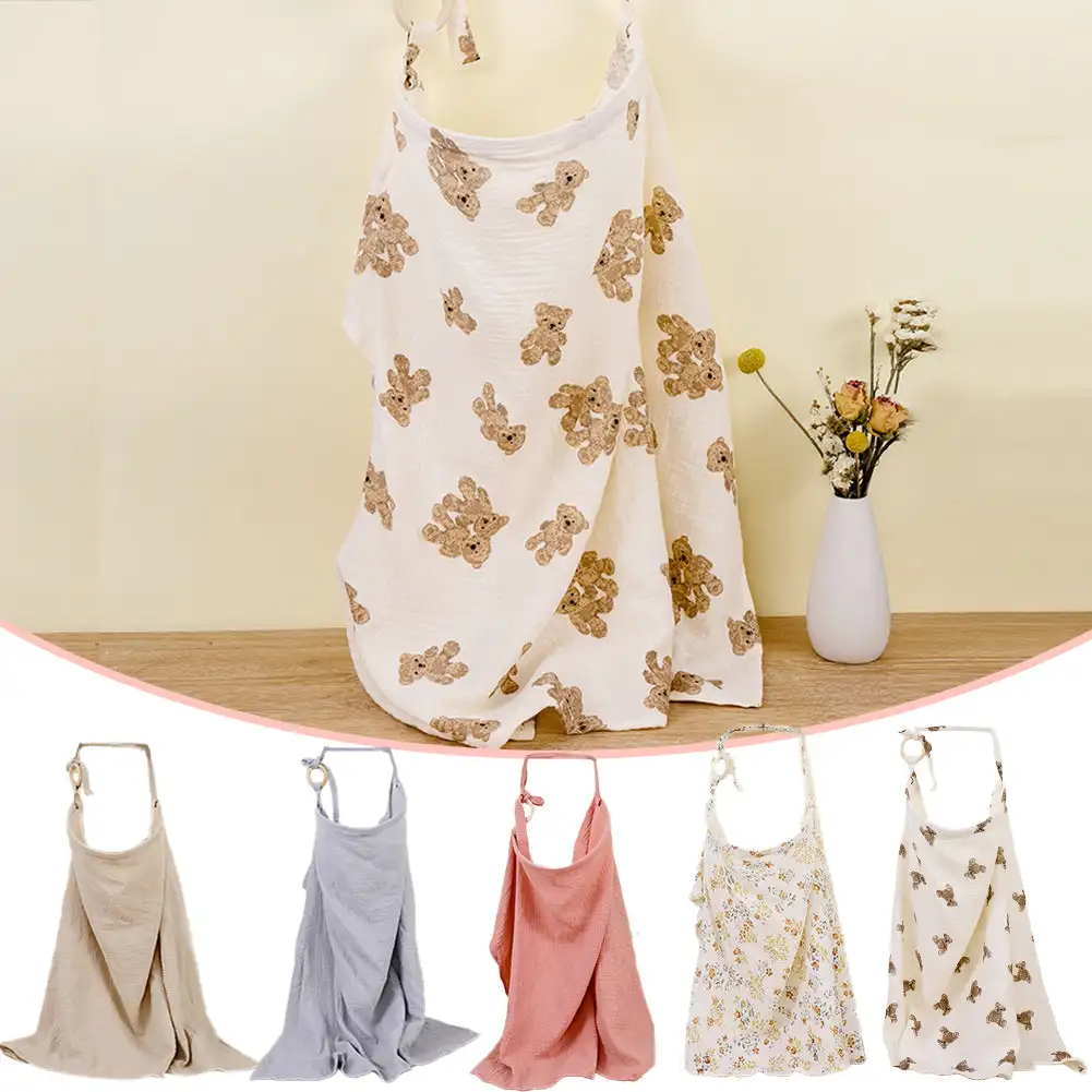 Nursing Cover Breastfeeding - Couverture d'allaitement pour bébé en coton,