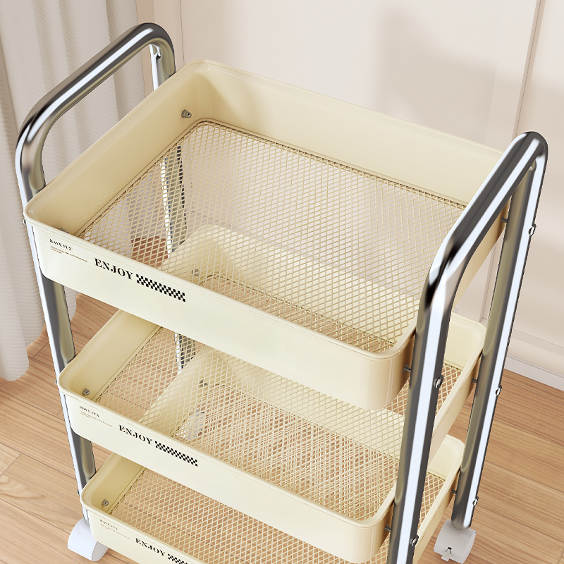 Baby Bookshelf Small - Chariot roulant multifonctionnel, organisateur de rangement