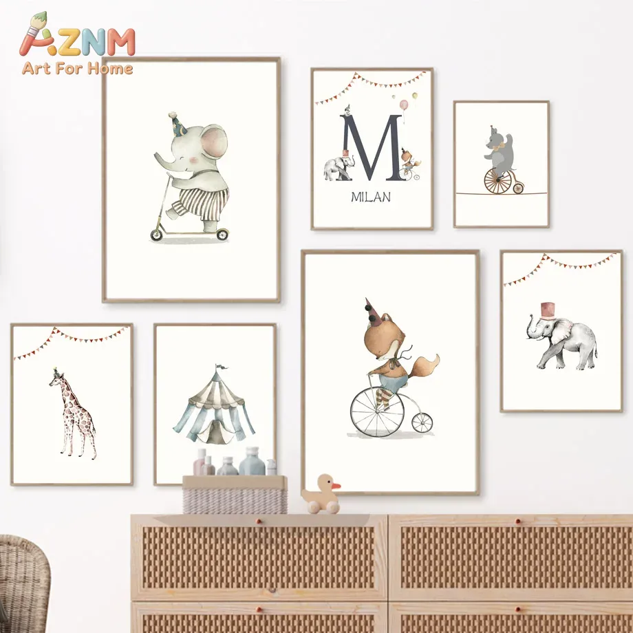 Affiche sur toile sans cadre A - Baby Name Wall Art avis et prix
