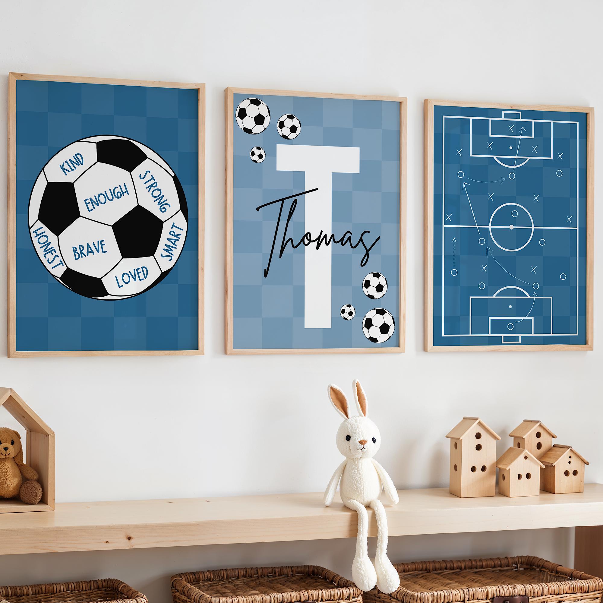 Ensemble d'art mural de Footba - Baby Nursery Wall Art avis et prix