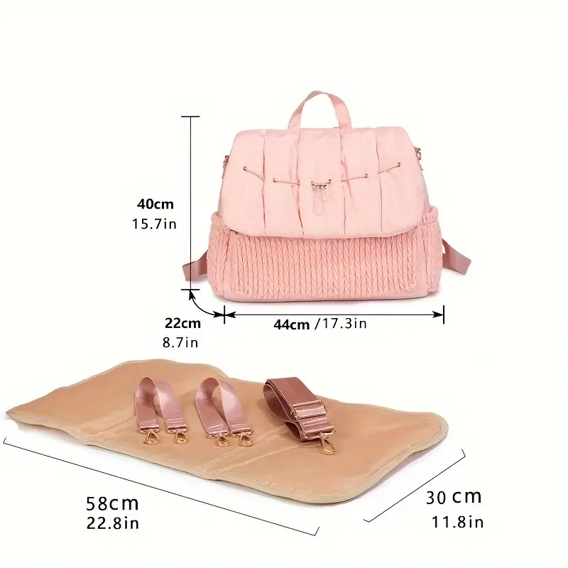 Sac de poussette à couches de  - Baby Nursery Backpack avis et prix