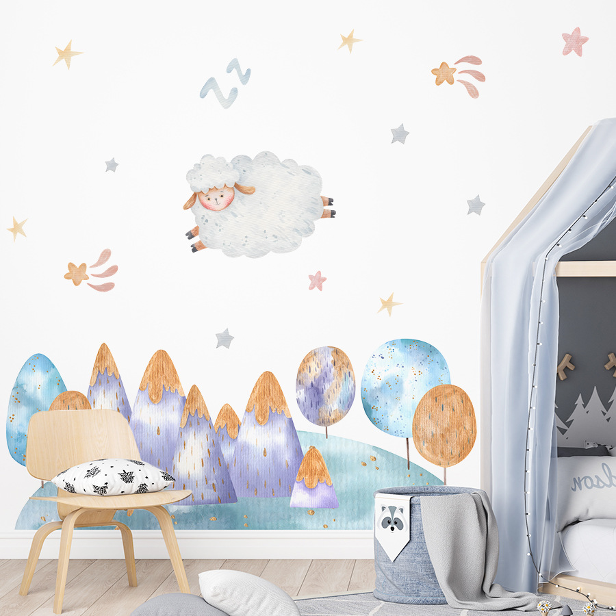 Autocollant mural auto-adhésif - Baby Nursery Tree avis et prix