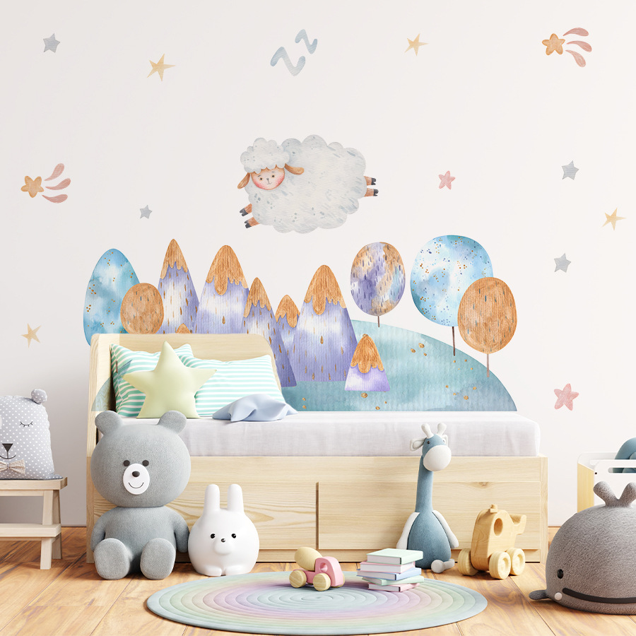 Autocollant mural auto-adhésif - Baby Nursery Tree avis et prix