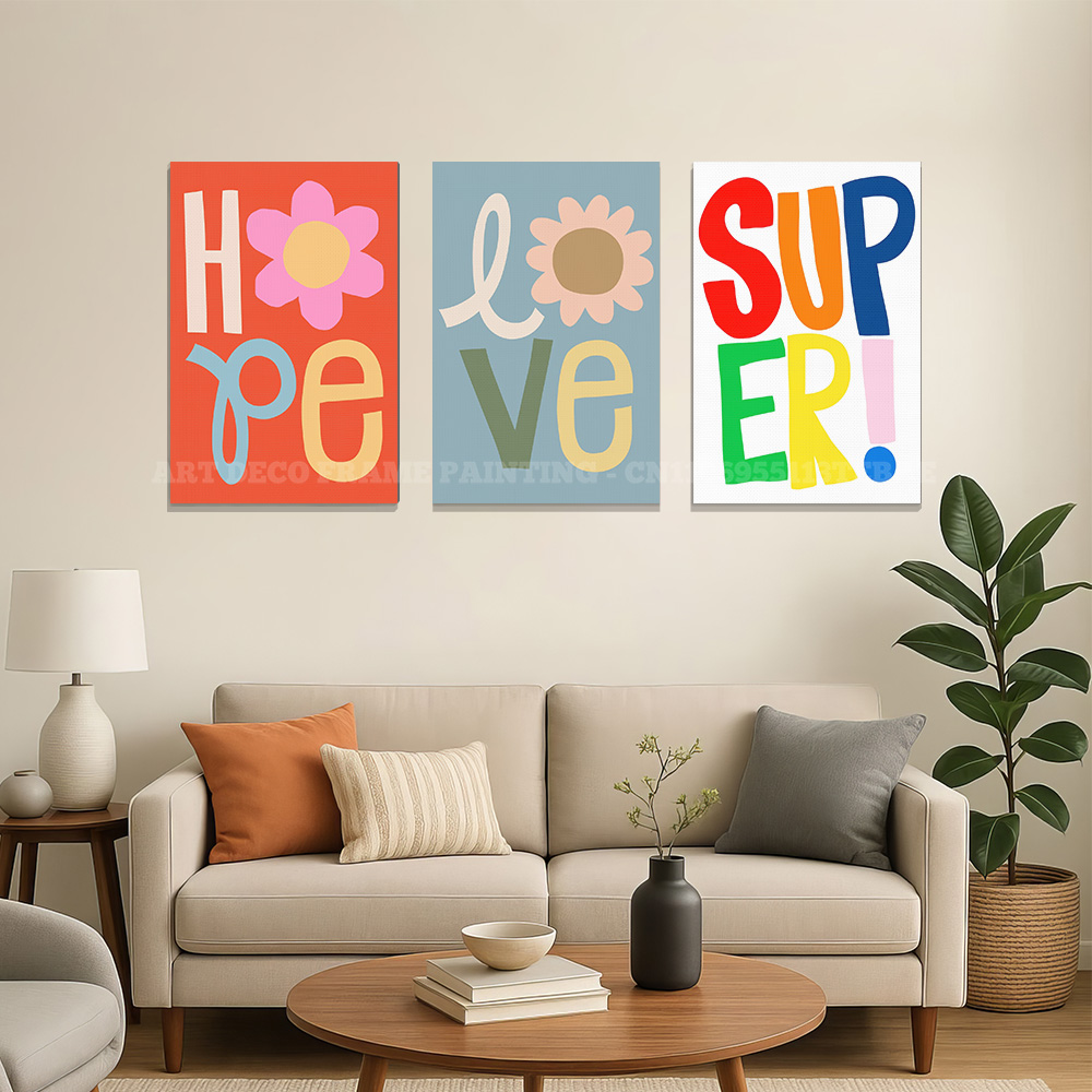 Affiche sur toile avec chanson - Baby Nursery Rhymes avis et prix