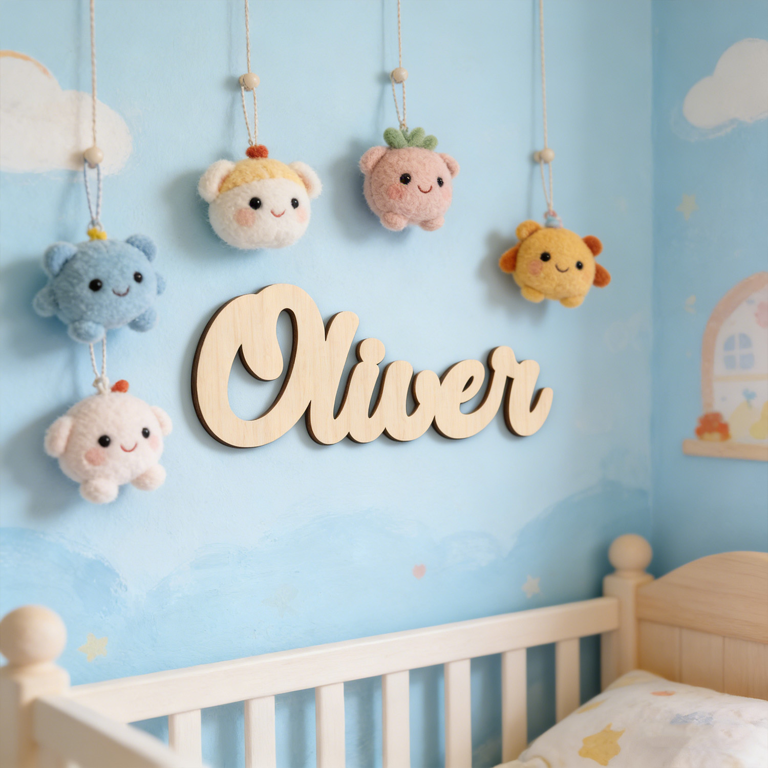 1 étiquette nominative mignonn - Baby Name Wall Art avis et prix