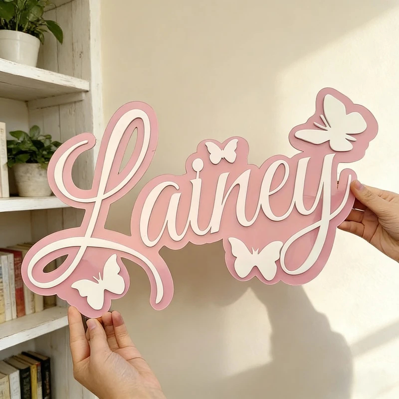 Plaque personnalisée avec le n - Baby Nursery Name avis et prix