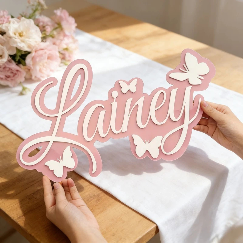 Plaque personnalisée avec le n - Baby Nursery Name avis et prix