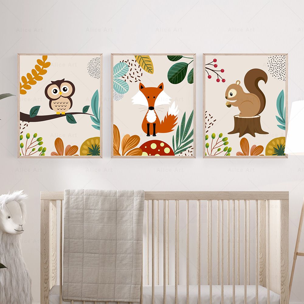 Affiches murales bohèmes avec  - Baby Zebra Nursery avis et prix