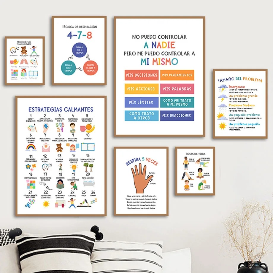 Affiche murale nordique pour c - Baby Nursery In Spanish avis et prix