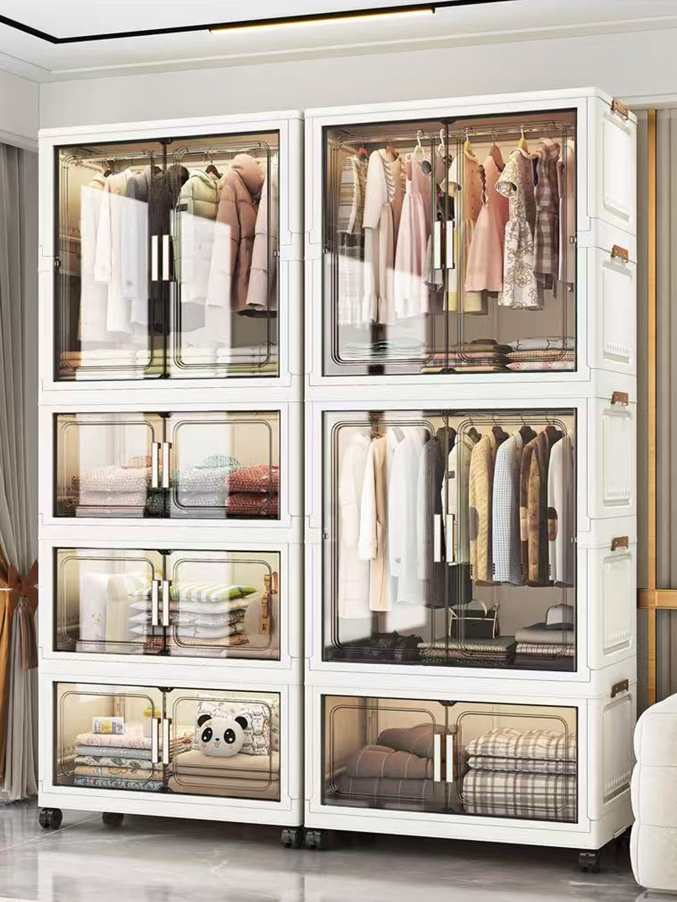 Armoire de rangement en plasti - Closet Organizer Baby avis et prix