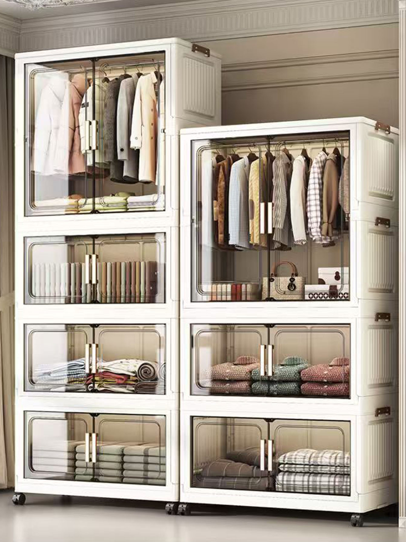 Armoire de rangement en plasti - Closet Organizer Baby avis et prix