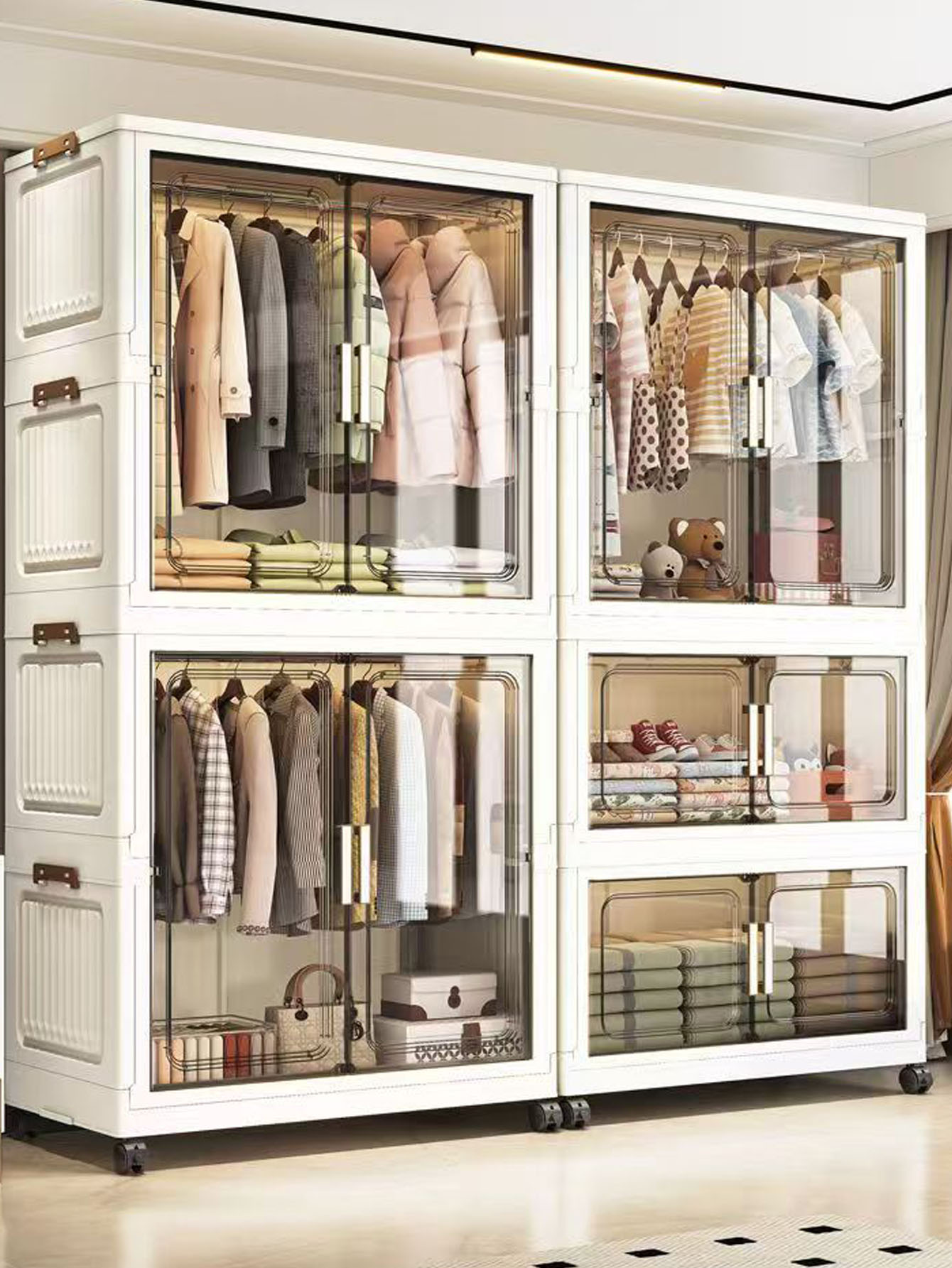 Armoire de rangement en plasti - Closet Organizer Baby avis et prix