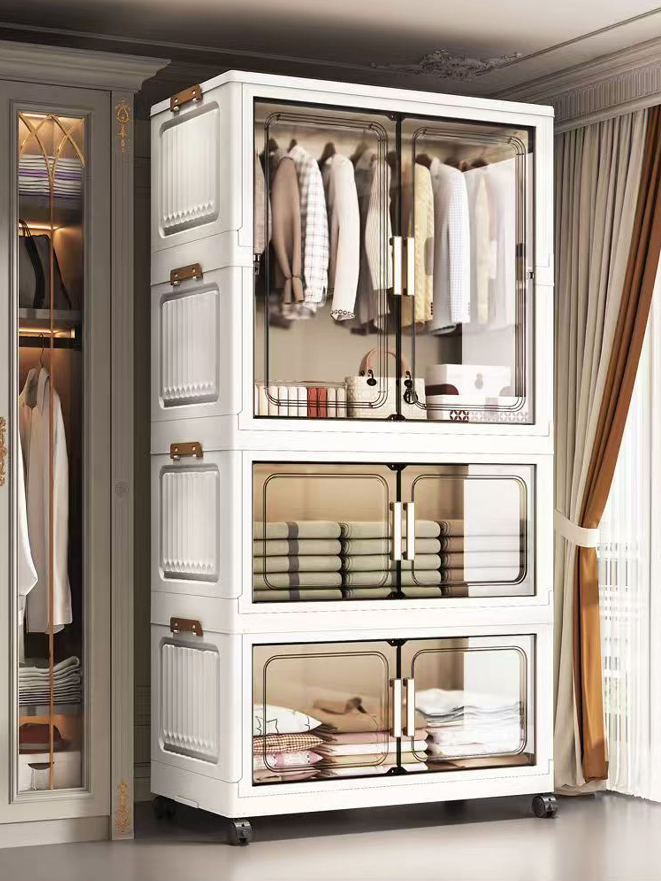 Armoire de rangement en plasti - Closet Organizer Baby avis et prix