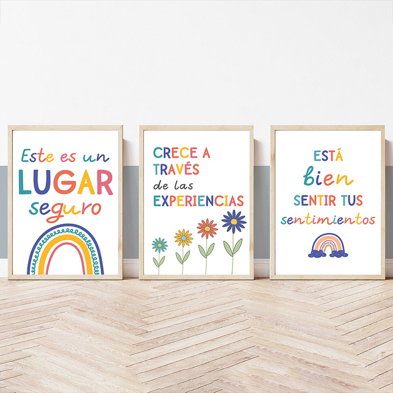Affiche murale sur toile avec  - Baby Nursery In Spanish avis et prix