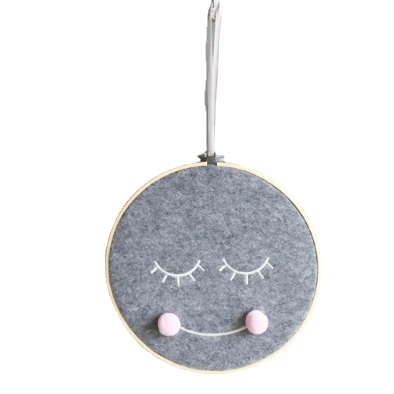 Smiley en feutre de style nord - Baby Nursery Stores avis et prix