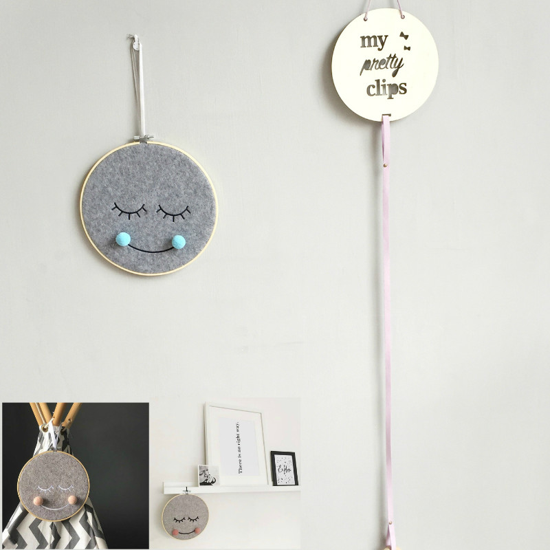 Smiley en feutre de style nord - Baby Nursery Stores avis et prix