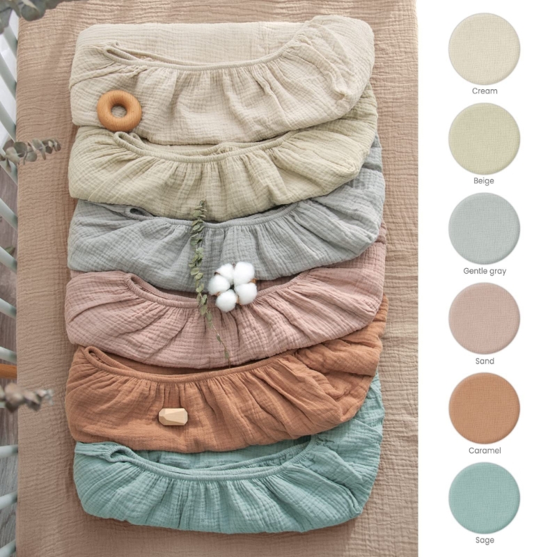 Drap-housse en mousseline de c - Baby Nursery Carpet avis et prix