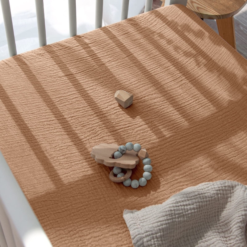 Drap-housse en mousseline de c - Baby Nursery Carpet avis et prix
