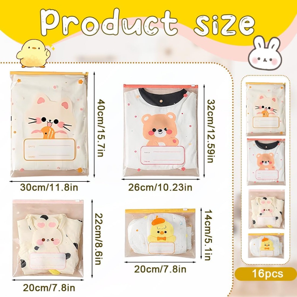 Lot de 5 sacs de rangement pou - Baby Nursery Uniform avis et prix