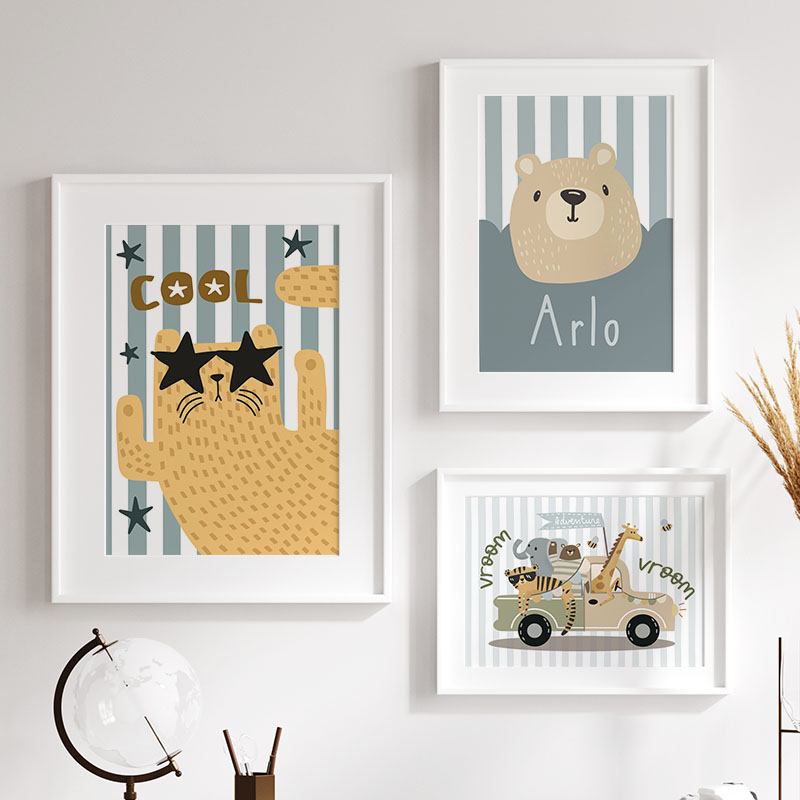 Tableau mural personnalisé pou - Baby Name Wall Art avis et prix