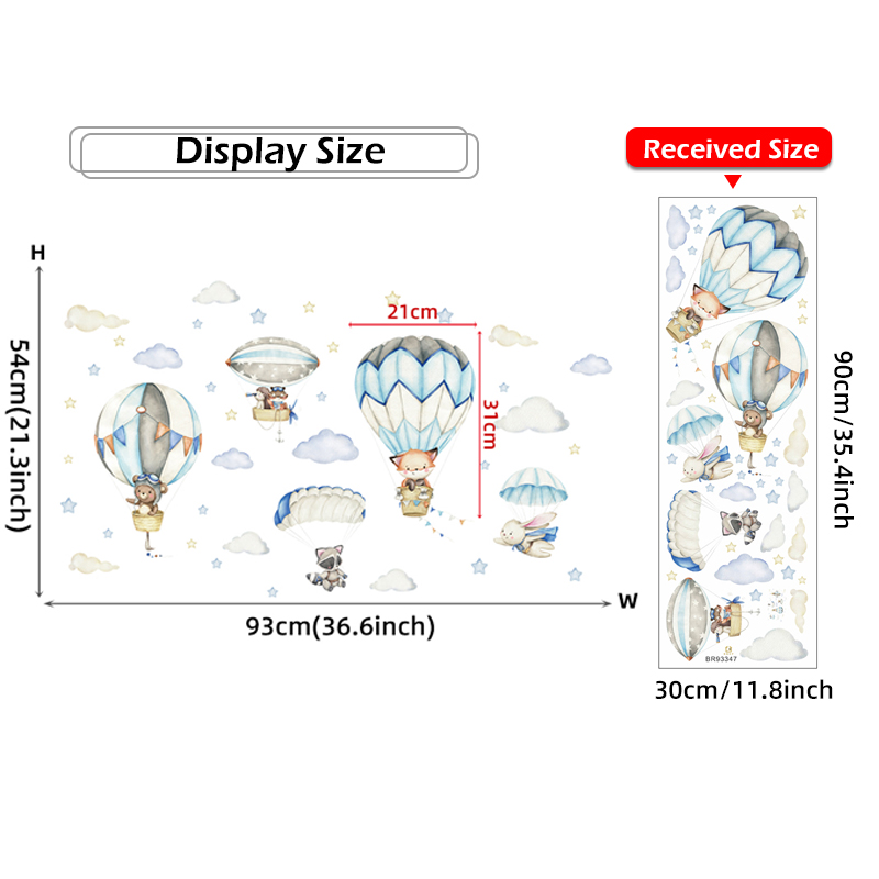 Autocollants muraux en forme d - Baby Nursery Things avis et prix