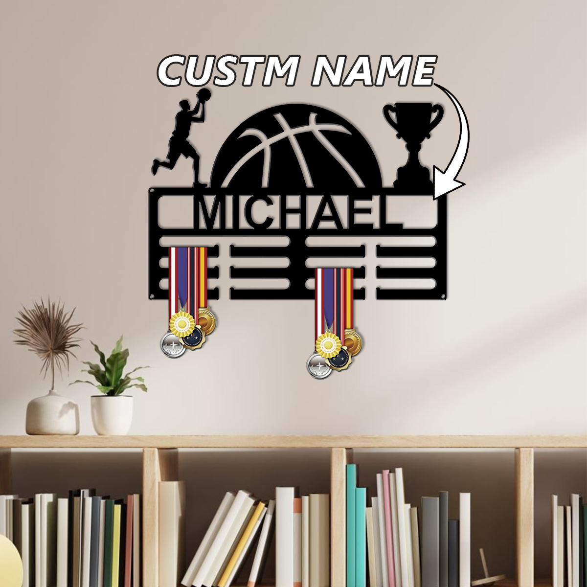 1 pièce Support mural en métal - Baby Name Wall Art avis et prix