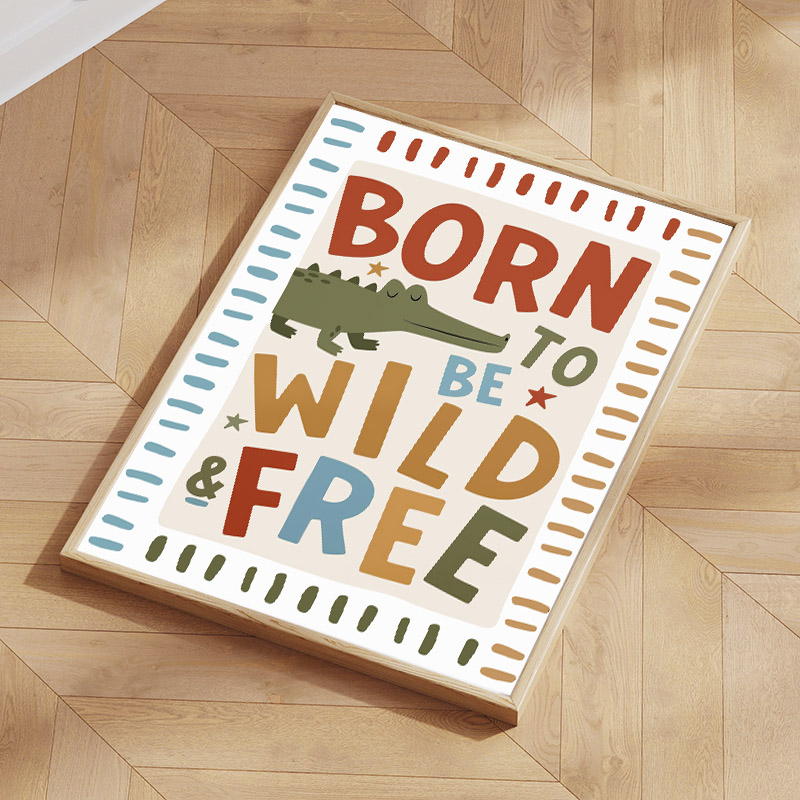 1 pièce Tableau mural sans cad - Baby Zebra Nursery avis et prix
