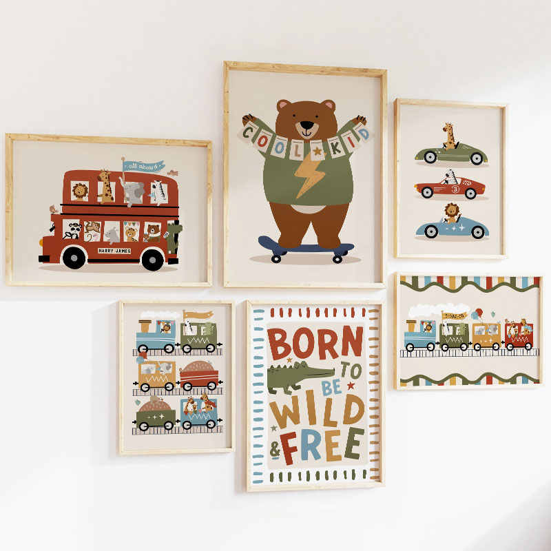 1 pièce Tableau mural sans cad - Baby Zebra Nursery avis et prix