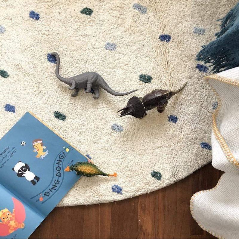 Tapis moelleux à pois pour enf - Baby Nursery Carpet avis et prix