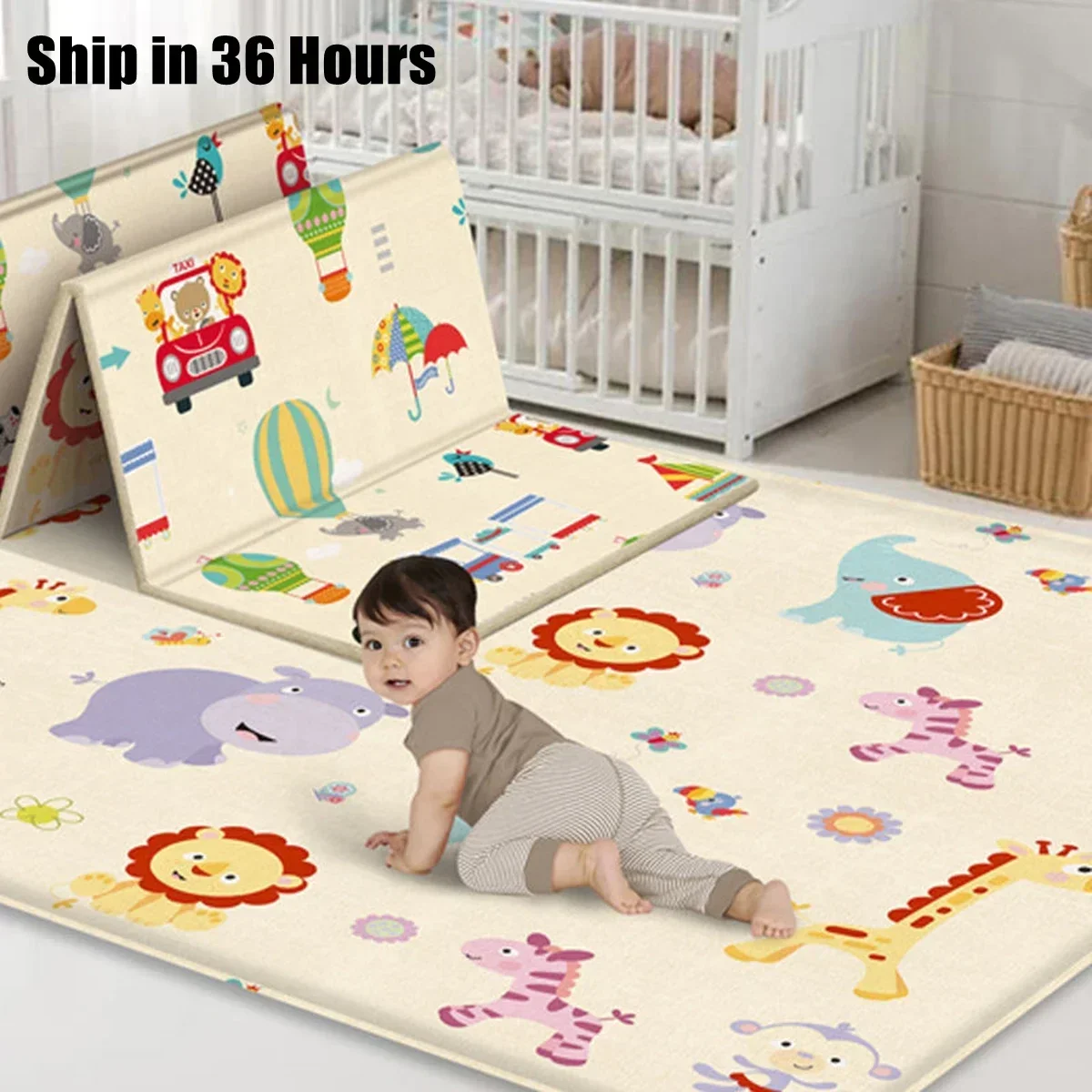 Tapis de jeu pliable pour bébé - Baby Nursery Carpet avis et prix