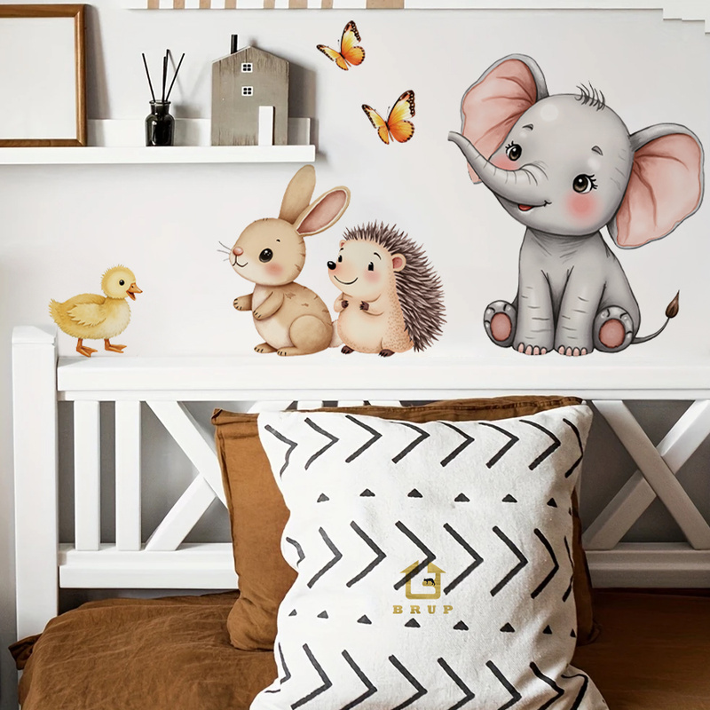 Autocollant mural d'animal de  - Baby Nursery Wall Art avis et prix