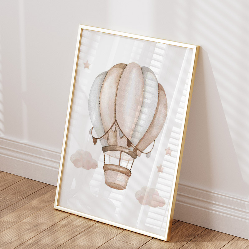 Toile d'Art Mural en Forme d'É - Baby Nursery Modern avis et prix