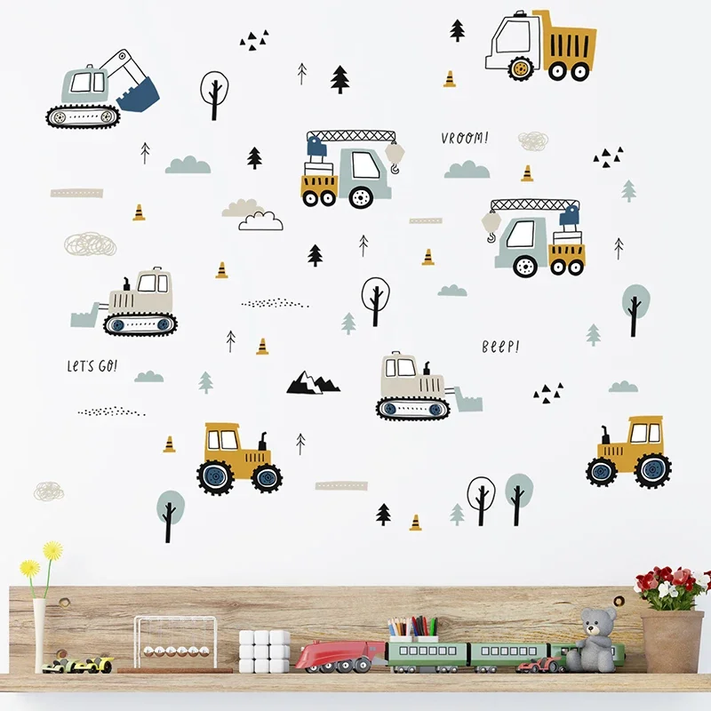 Autocollants muraux de camion  - Baby Nursery Things avis et prix