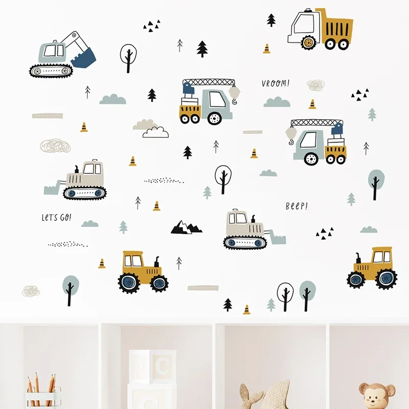Autocollants muraux de camion  - Baby Nursery Things avis et prix
