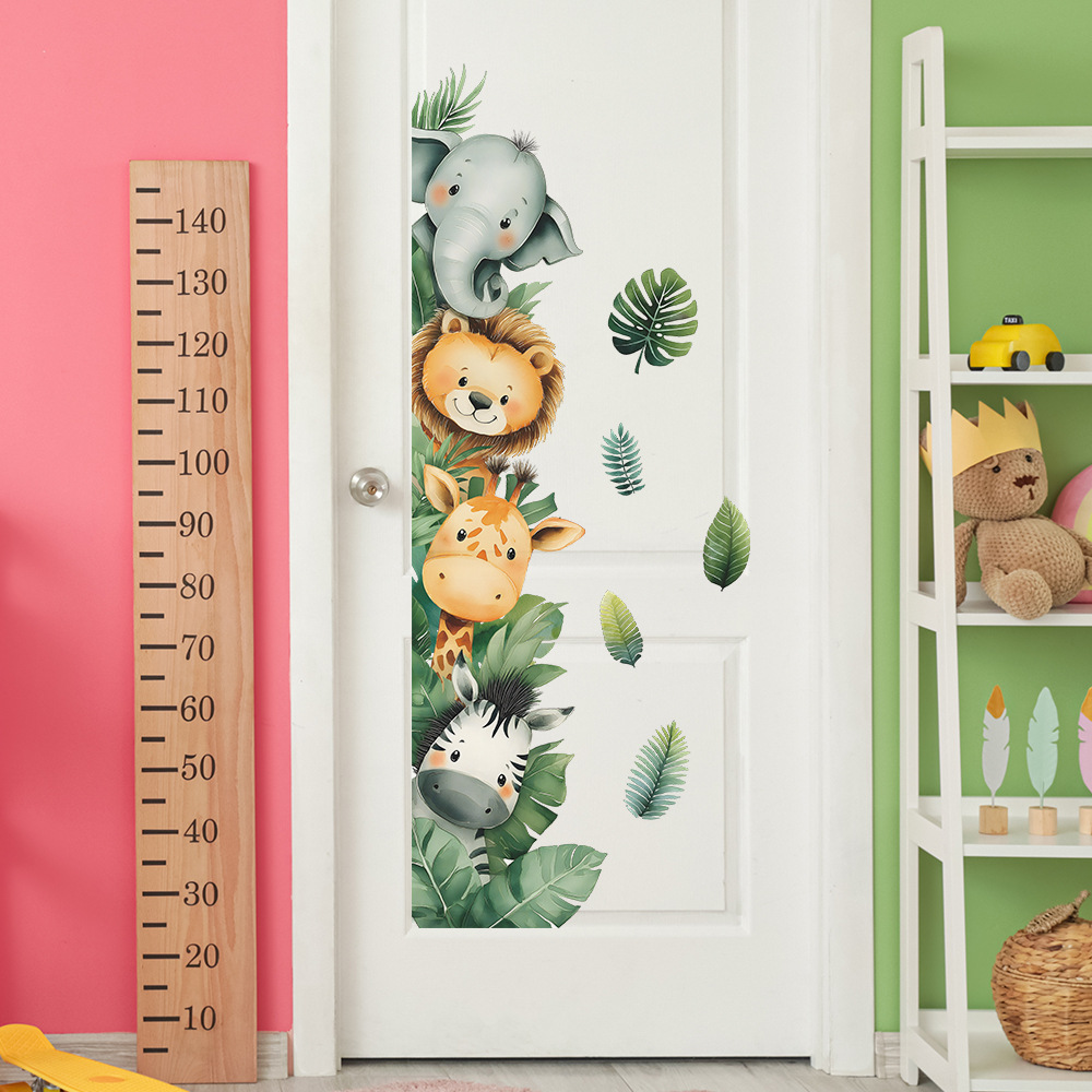 Autocollant mural de porte, An - Baby Nursery Jungle Wallpaper avis et prix