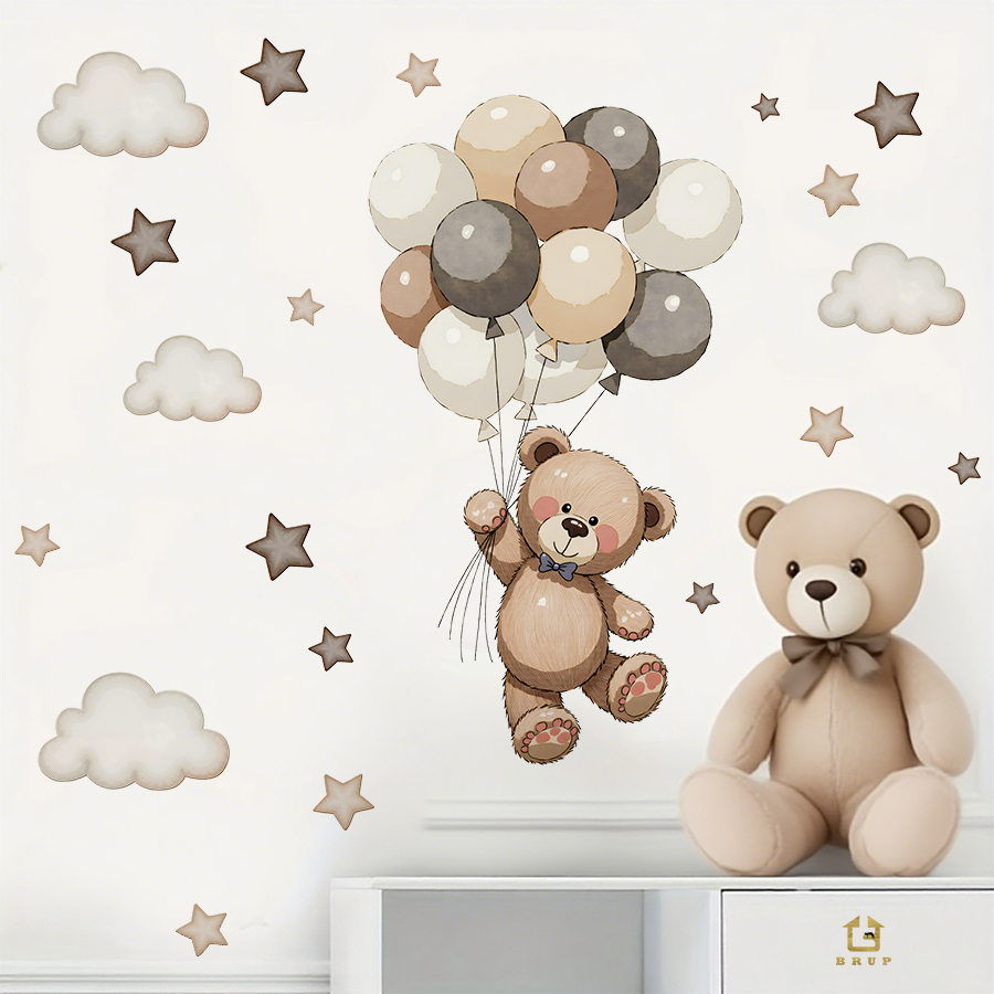 Adorables autocollants muraux  - Baby Nursery Things avis et prix