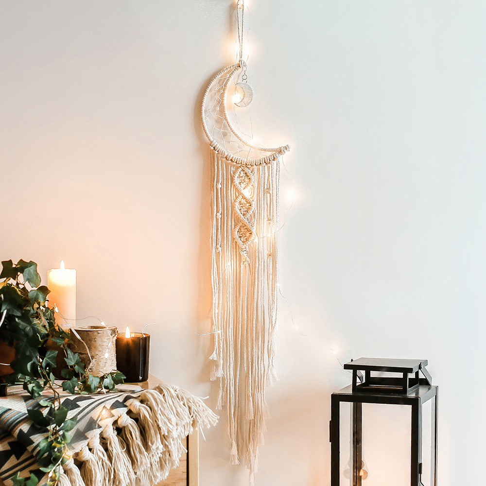 Attrape-rêves en macramé Boho, - Baby Nursery Modern avis et prix
