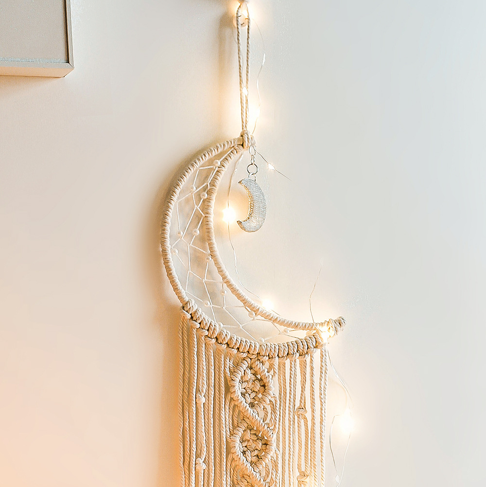 Attrape-rêves en macramé Boho, - Baby Nursery Modern avis et prix