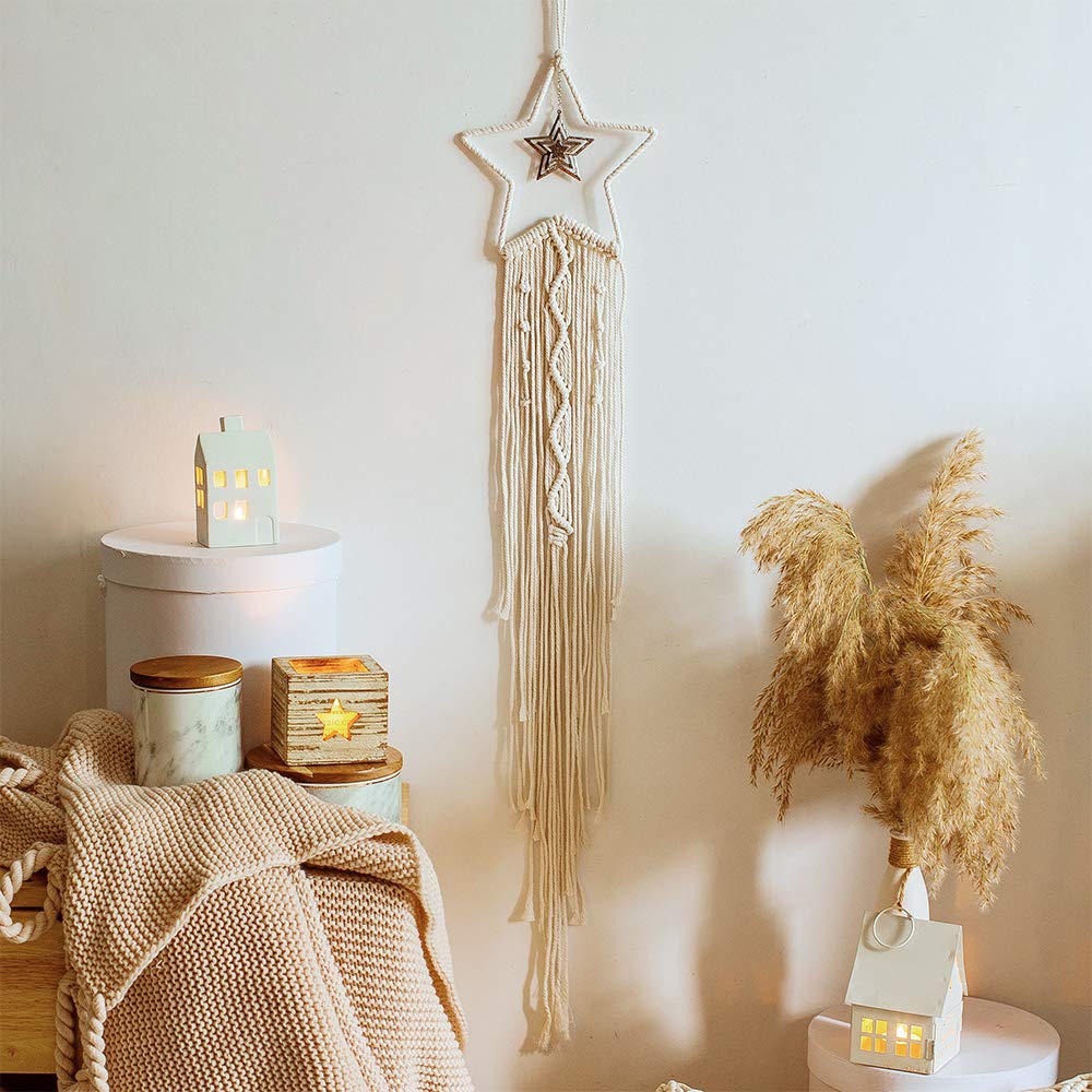 Attrape-rêves en macramé Boho, - Baby Nursery Modern avis et prix