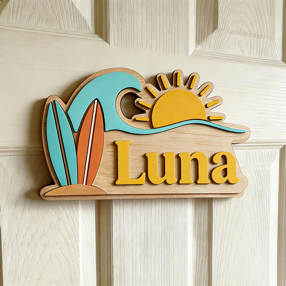 Plaque de porte personnalisée  - Baby Nursery Name avis et prix