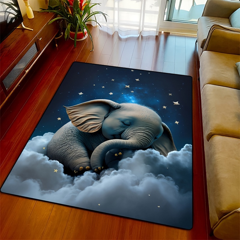 Tapis éléphant de rêve pour cr - Baby Nursery Carpet avis et prix