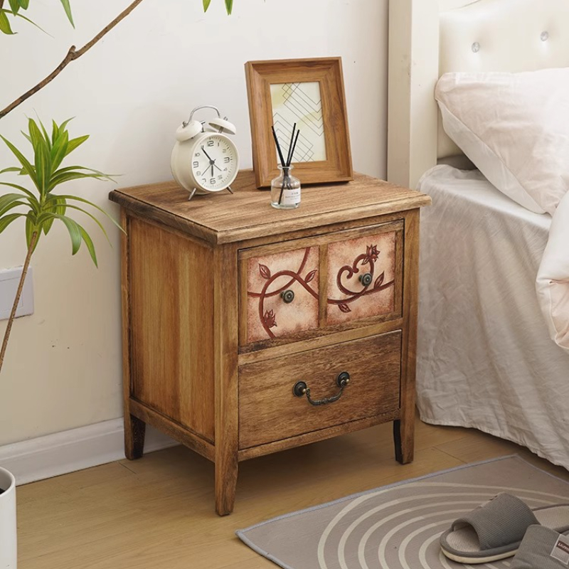 Table de chevet en bois nature - Baby Nursery Table avis et prix